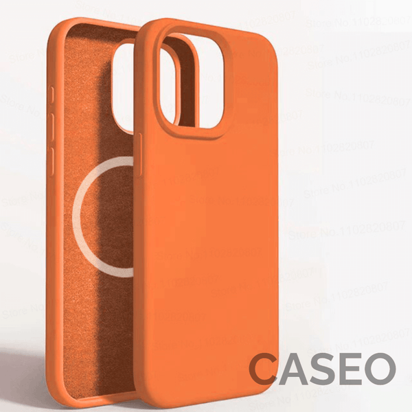 Case Colors Orange- Com MagSafe