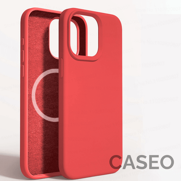 Case Colors Red- Com MagSafe